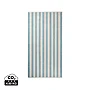 Strandtuch | GRS-zertifizierte recycelte Baumwolle 450 g/m² | 80x160 cm | Streifendesign | Hergestellt in Europa
