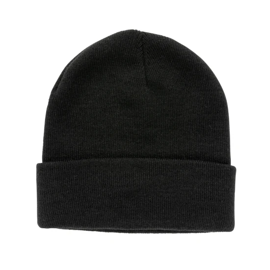 Beanie | Acrylic | With AWARE™ tracer | One size fits all | Sustainable | black