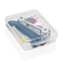 Bike repair kit | Aluminium & PP | 15 pics | Compact