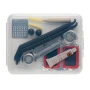 Bike repair kit | Aluminium & PP | 15 pics | Compact