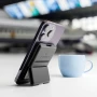 Handy-wallet | Polyurethan | 6,6 x 9,6 x 1 cm | MagSafe-kompatible hülle