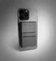 Handy-wallet | Polyurethan | 6,6 x 9,6 x 1 cm | MagSafe-kompatible hülle