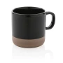 Mug | Ceramic | 360 ml | Glazed body and natural baked base