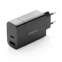 Philips charger | ABS | USB-C and 2A output | Ultra fast charging