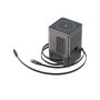 Chargeur GAN + câbles rétractables | Polycarbonate recyclé | Charge sans fil | Câble de charge 65 cm