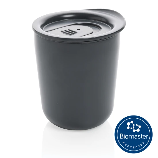Insulated tumbler | PP & stainless steel | 250ml | Antibacterial treatment | grey