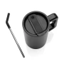 Mug isotherme | Acier recyclé | 800ml | Avec paille | Durable