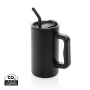 Mug isotherme | Acier recyclé | 800ml | Avec paille | Durable