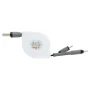 3-in-1 Retractable Cable | ABS | 100cm | Connection for IOS & Android