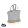 Kühltasche | Recycelte Leinwand 285 g/m² | Für 8 Dosen | Ungefärbt