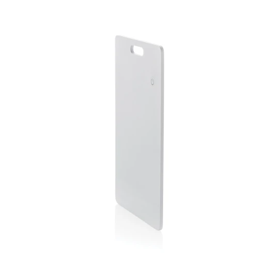 Finder card | Recycled ABS | Ultra thin | Waterproof | Compatible with Apple | Rechargeable | white
