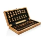 Luxury chess set | Wood | 32 chess pieces | Foldable