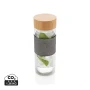 Isolierflasche | Glas & Bambus | 360 ml | Nachhaltig