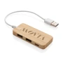 Hub USB | Bamboo | USB Tipo-C