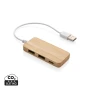Hub USB | Bamboo | USB Tipo-C