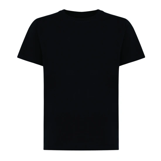 Iqoniq t-shirt | Organic & recycled cotton 160 g/m² | For kids | Lightweight | black
