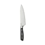Cuchillo de chef | Acero inoxidable X50CrMoV15 y madera pakka | Hoja de 20 cm | Grabado láser