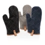 Oven mitt | Decorative PU detail | Luxe