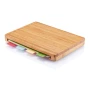 Cutting board set | Bamboo & PP | Incl. 4 boards