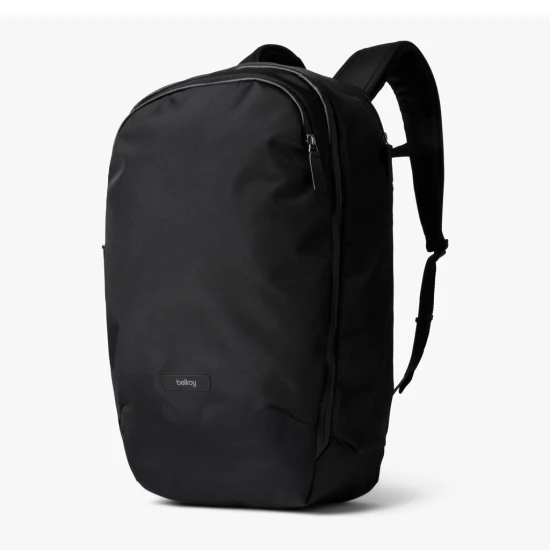 Bellroy transit backpack | rPET | 28L | 16" laptop and airtag department | High quality | black