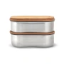 Black+Blum Stainless Steel Double Bento Box