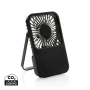 Desk fan | Recycled ABS | Rechargeable | Up to 3 hours worktime