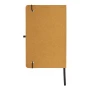 Notebook | A5 | 80 sheets | Recycled leather hardcover