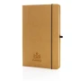 Notebook | A5 | 80 sheets | Recycled leather hardcover