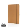 Notebook | A5 | 80 sheets | Recycled leather hardcover
