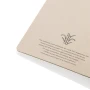 A5 notebook | Sugarcane | 160 lined cream pages | Sustainable
