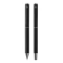 Swiss Peak Cedar stylo set | Aluminium recyclé | Certifié RCS | 2 stylos dans un étui