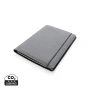 A4 Portfolio | Recycled leather | 20 lined sheets notepad | Pockets & card slots