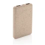 Power bank | 5.000 mAh | Natuurlijke tarwevezel