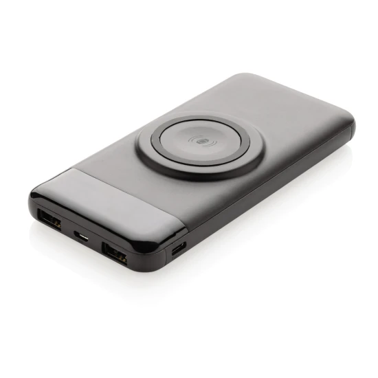 Draadloze externe batterij | 10.000 mAh | Horloge lader | zwart