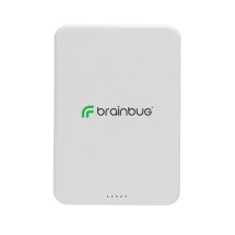 Power bank | RCS recycled plastic | 5000 mAh | Magnetic wireless charger