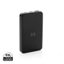 Powerbank | Plástico reciclado | 5W | Con cargador inalámbrico