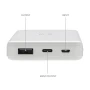 Powerbank | Plástico reciclado | 5W | Con cargador inalámbrico