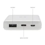 Powerbank | Plástico reciclado | 5W | Con cargador inalámbrico