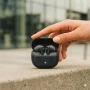 Urban Vitamin Écouteurs | ABS recyclé | Bluetooth 6.0 | ENC | 24 heures | Résistant aux éclaboussures IPX4 | Commande tactile