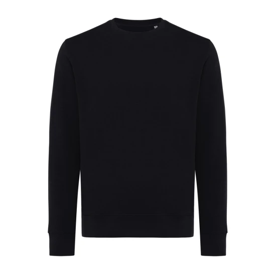 Iqoniq crew neck | Organic & recycled cotton 280 g/m² | Unisex | Modern fit | black
