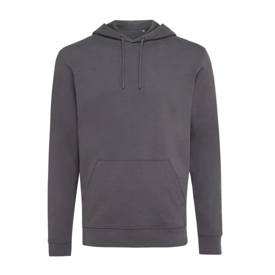 Iqoniq hoodie | Gerecycled en biologisch katoen 340 g/m² | Unisex | +15 kleuren | antraciet
