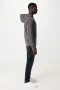 Felpa con zip Iqoniq | Cotone riciclato e organico 340g/m² | Unisex | Con cappuccio e interno in pile