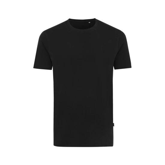 Iqoniq regular fit T-shirt | Recycled & organic cotton 180g/m² | Unisex | Crew neck & short sleeves | black