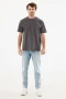 IQONIQ T-shirt | Baumwolle 50% recycelt / 50% Bio 220 g/m² | Rundhals | Nachhaltig