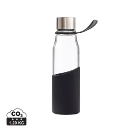 Water Bottle | Glass | 550 ml | With a silicon sleeve