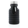 Collapsible water bottle | Silicone | 550ml | With carabiner | Save 50% space