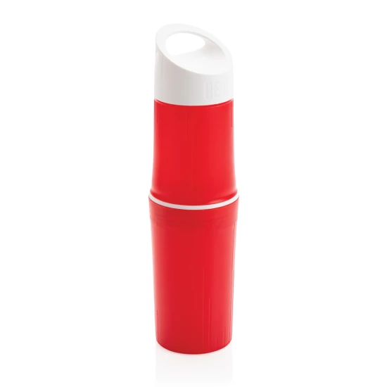Biologische drinkfles | Suikerriet | 500 ml | rood