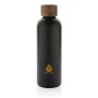 Thermosfles | Gerecycled staal | 500ml | Met houten dop