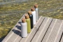Thermosfles | Gerecycled staal | 500ml | Met houten dop
