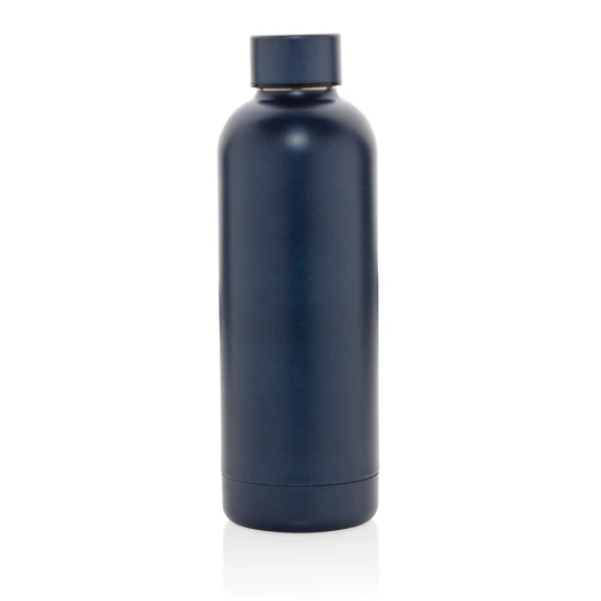 Thermos bottle | Recycled stainless steel | 500ml | Warm for up to 5 hours | Durable | blue